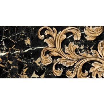 Декор SAINT LAURENT Black 9АС311 (Golden Tile)